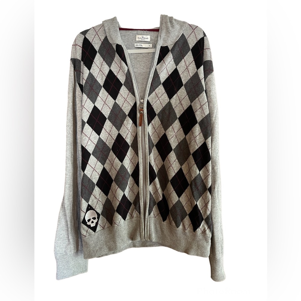 Men’s Mark Ecko Argyle Sweater. XL